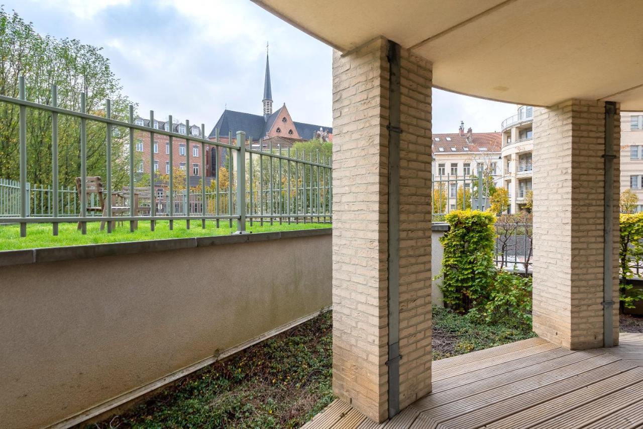 Eu Parliament Terrace Residence Brussel Buitenkant foto